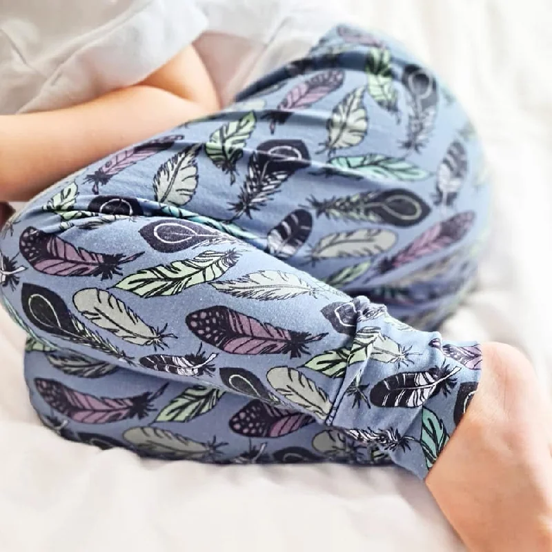 Organic Child & Baby Leggings | Denim Feathers