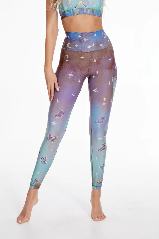 Dreamy Flight High-Waisted Leggings