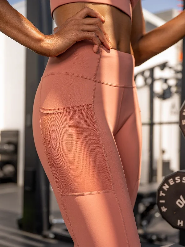 Elevate Legging 26" Trendy High-Waist Tummy Control Leggings