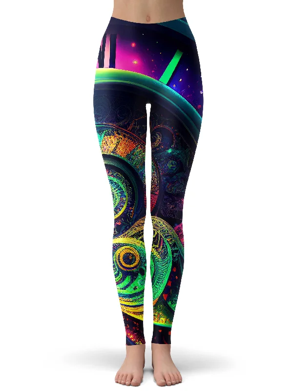 Fleeting Leggings Fashionable Full-Length Active Leggings