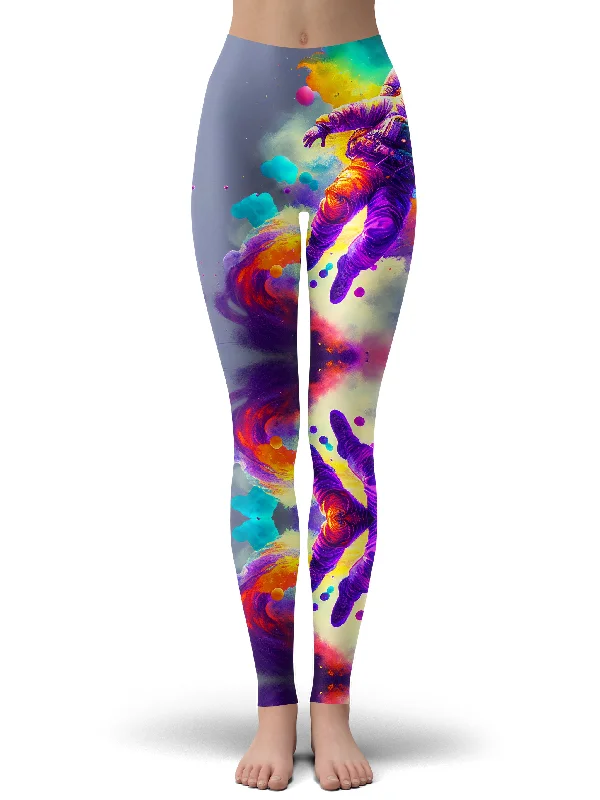 Floating Away Leggings Fashionable Smooth Fit Leggings