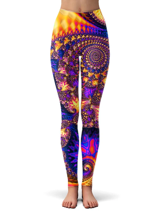 Fractal Forever Leggings Fashionable Printed Legging Pants