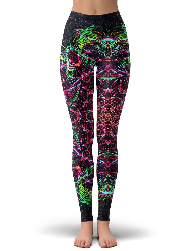Galactic Portal Leggings Fashionable Quick-Dry Yoga Pants