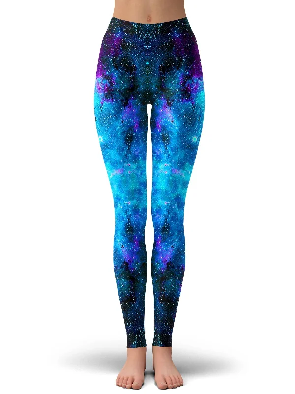 Galactic Spectrum Leggings Cozy Warmth Leggings