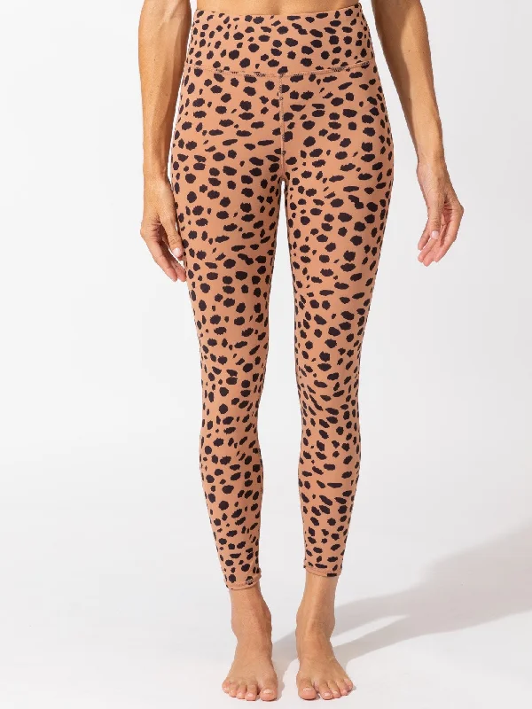 Jackie High Rise 7/8 Sport Legging 24" Comfortable Yoga Tights Leggings