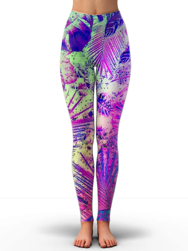 Junglist Holo Leggings Fashionable Moisture-Wicking Leggings