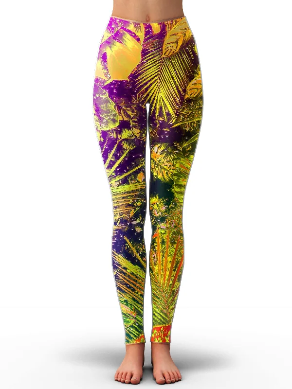Junglist Rainbow Leggings Stylish Printed Sport Leggings