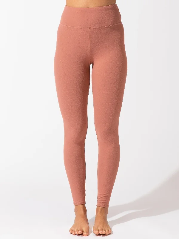 Monica High Rise Full Length Legging 26" Cozy Full-Length Workout Leggings