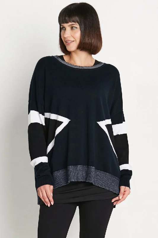 Planet Triangled Sweater