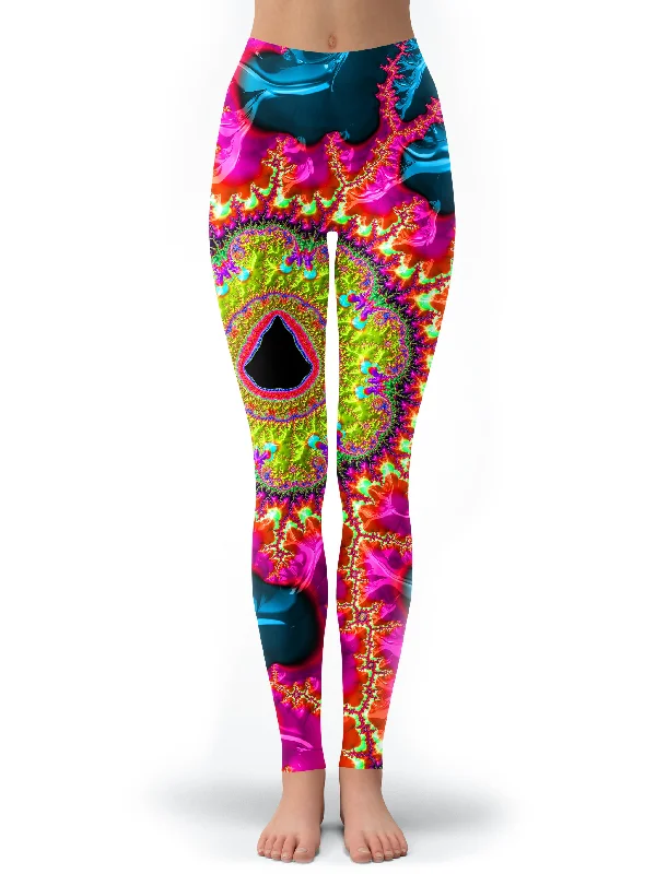 Sacred Key Leggings Comfortable Tummy Shaping Leggings