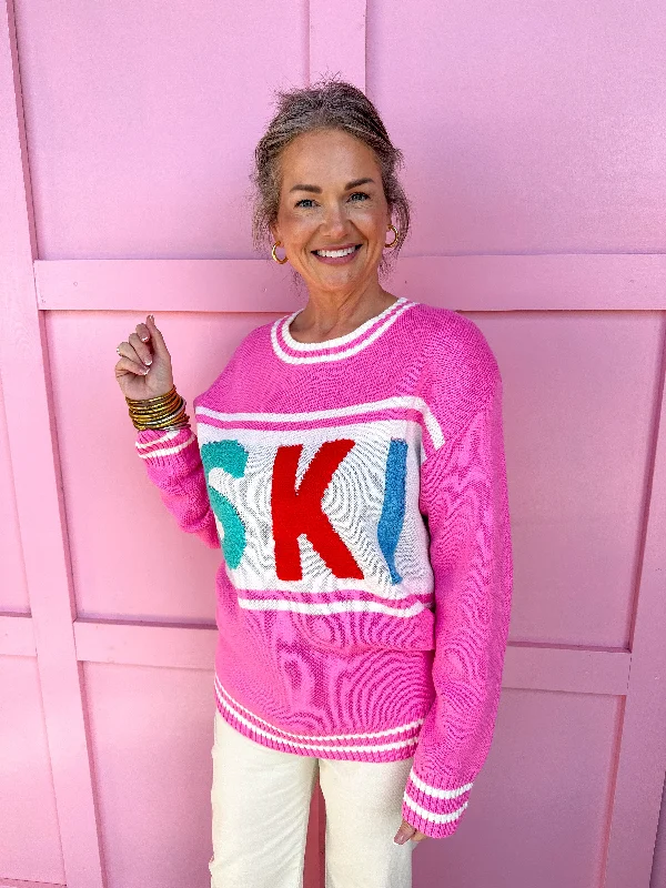 Ski Like A Girl Sweater