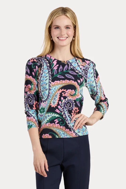 Tyler Boe Julianne Cotton Cashmere Sweater