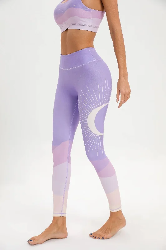 Violet Moonlight High-waisted Leggings