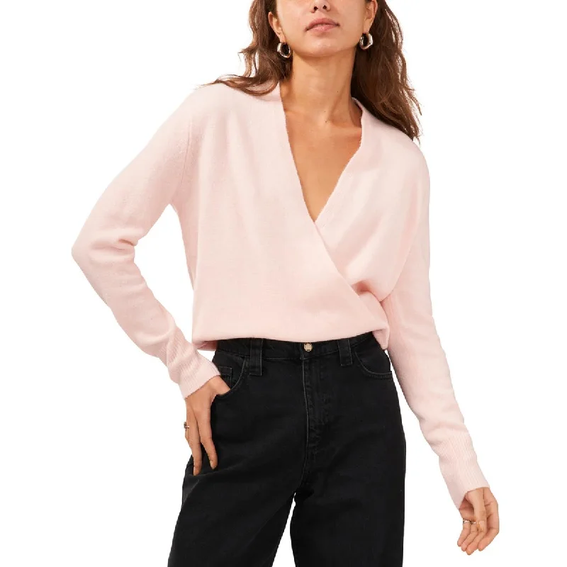 1.State Womens Cross Front Ribbed Wrap Sweater Hooded Sweater Collared Sweater Shawl Collar 1.State Womens Cross Front Ribbed Wrap Sweater Hooded Sweater Collared Sweater Shawl Collar