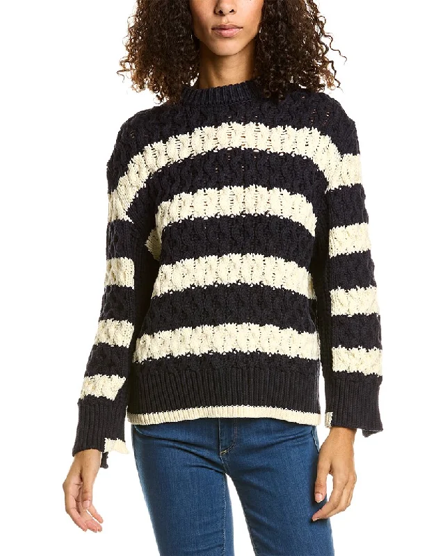 70/21 Cable Knit Sweater Sequined Glittery Shiny
