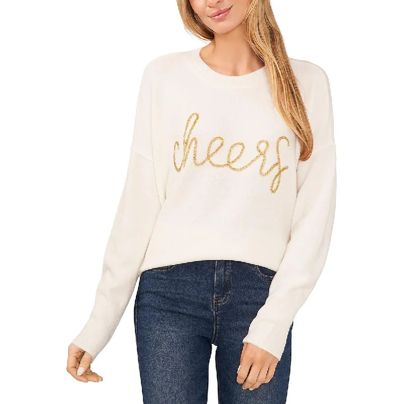 CeCe Womens Beaded Ribbed Trim Pullover Sweater Jersey Fabric Tulle Fabric Batik Fabric CeCe Womens Beaded Ribbed Trim Pullover Sweater Jersey Fabric Tulle Fabric Batik Fabric