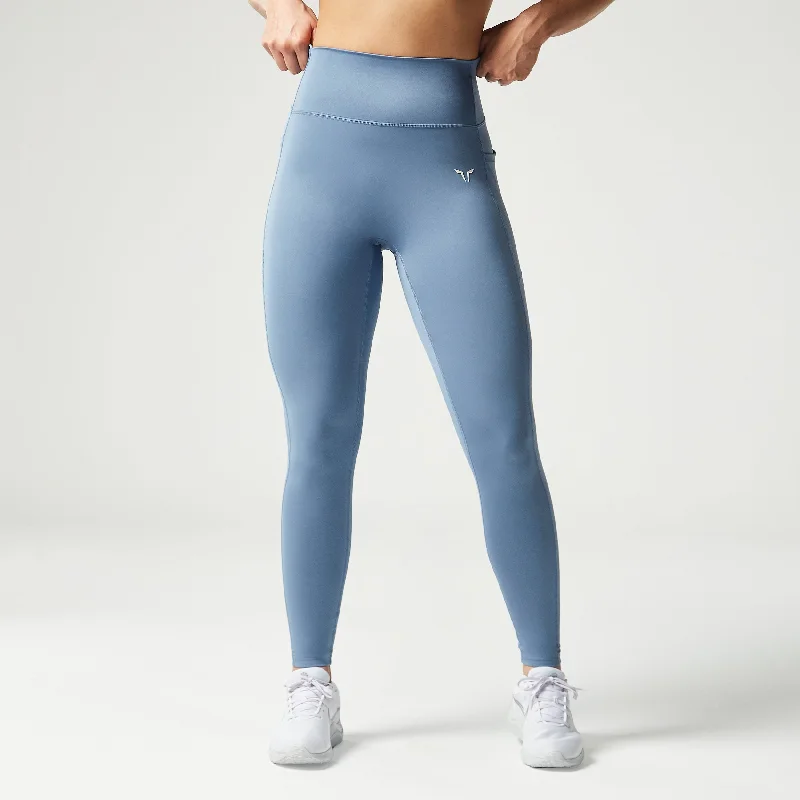 Essential ACT Leggings 27" 2.0 - Coronet Blue Chic Floral Print Leggings