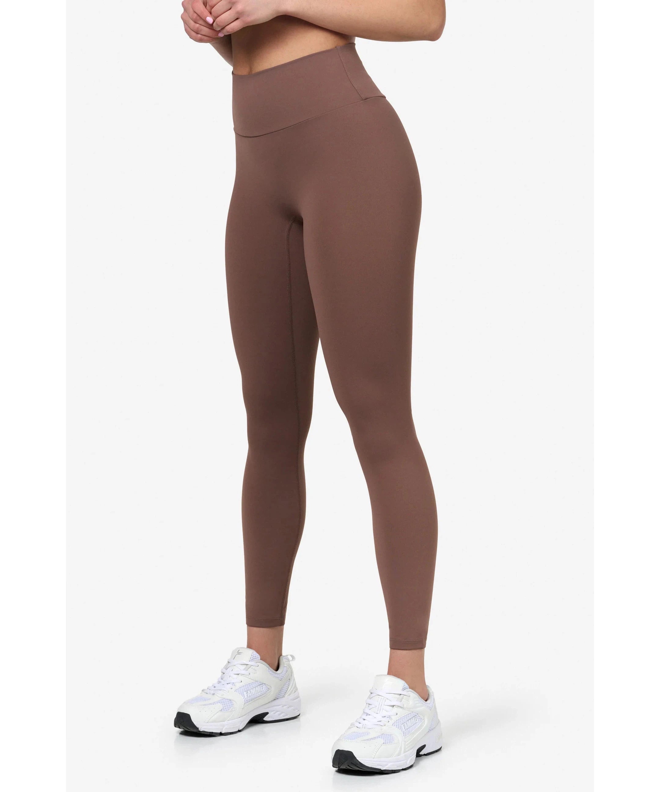 Famme Signature Leggings Beige Comfortable Sports Performance Tights