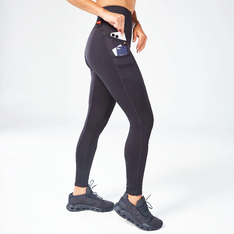 LAB360° Utility Leggings 27" - Black Comfortable Full-Body Compression Leggings