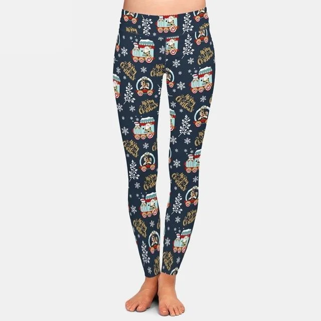 Ladies Assorted Christmas Printed Leggings - OVER 25 DESIGNS Comfortable Stretch Leggings Ladies Assorted Christmas Printed Leggings - OVER 25 DESIGNS Comfortable Stretch Leggings