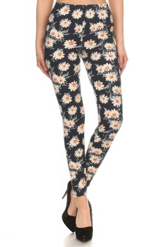 Super Soft Peach Skin Fabric, Multi-color Printed Knit Leggings Trendy High-Waist Tummy Control Leggings Super Soft Peach Skin Fabric, Multi-color Printed Knit Leggings Trendy High-Waist Tummy Control Leggings