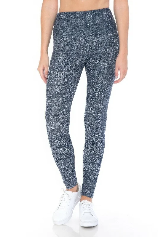 5-inch Long Yoga Style Banded Lined Multi Printed Knit Legging With High Waist Fashionable Printed Leggings 5-inch Long Yoga Style Banded Lined Multi Printed Knit Legging With High Waist Fashionable Printed Leggings