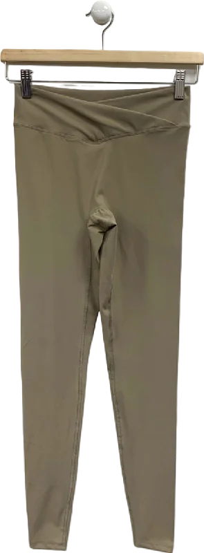 Lounge Beige Leggings UK S Cozy Bootcut Leggings