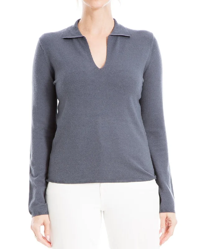 Max Studio Long Sleeve Sweater Handmade Hand-knitted Hand-woven