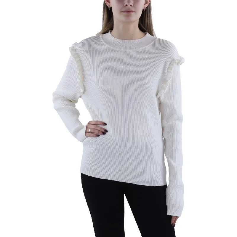 Nicole Miller Womens Embellished Mock Neck Pullover Sweater Plaid Sweater Polka Dot Checkered Nicole Miller Womens Embellished Mock Neck Pullover Sweater Plaid Sweater Polka Dot Checkered