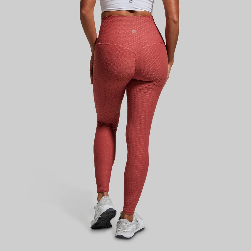 Paragon Legging (Guava) Stylish Pockets Active Leggings