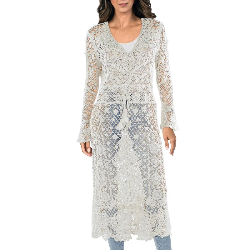 Polo Ralph Lauren Womens Open Front Long Duster Sweater Machine Wash Dry Clean Hand Wash Polo Ralph Lauren Womens Open Front Long Duster Sweater Machine Wash Dry Clean Hand Wash