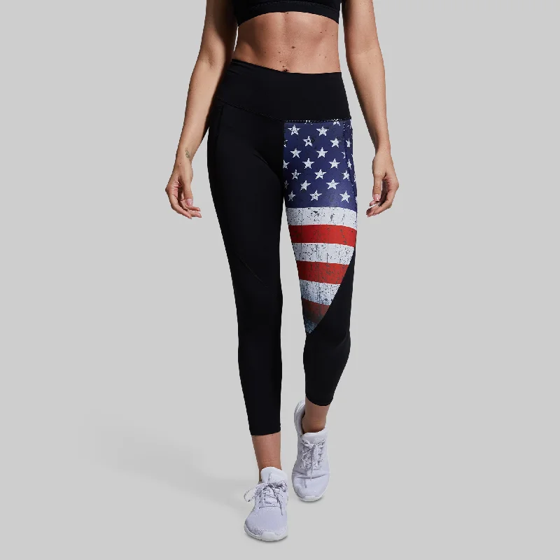 Synergy Legging w/ Pockets (Undefeated) Stylish Lightweight Leggings