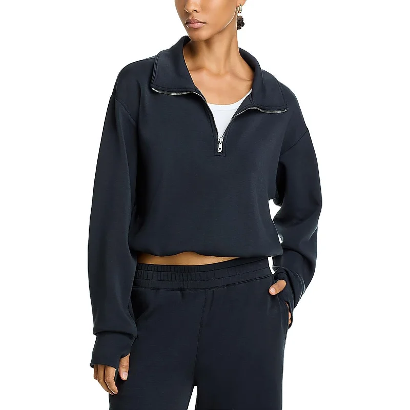 Vintage Havana Womens Fleece Quarter Zip Pullover Sweater Chenille Fabric Brocade Fabric Lace Fabric Vintage Havana Womens Fleece Quarter Zip Pullover Sweater Chenille Fabric Brocade Fabric Lace Fabric