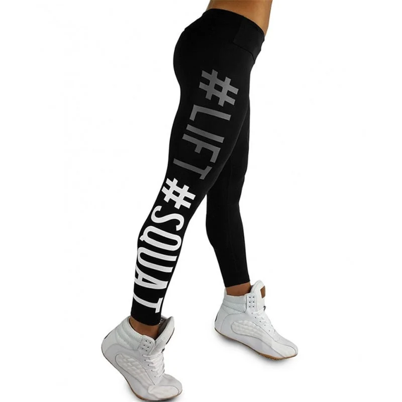Womens Fitness #Lift #Squat Workout Leggings Stylish Athletic Wear Leggings