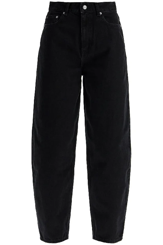 Organic Denim Tapered Jeans  - Black Chic Dark-Wash Skinny Jeans