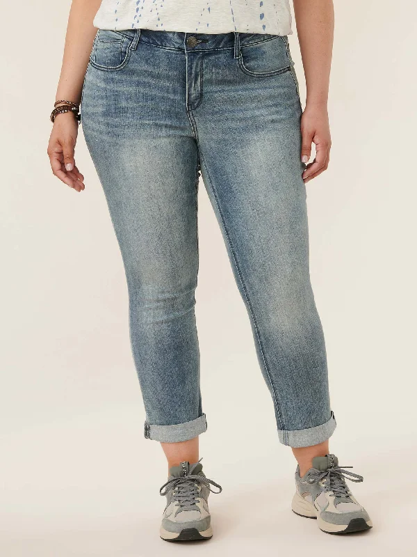 "Ab"solution® Girlfriend Blue Plus Jeans