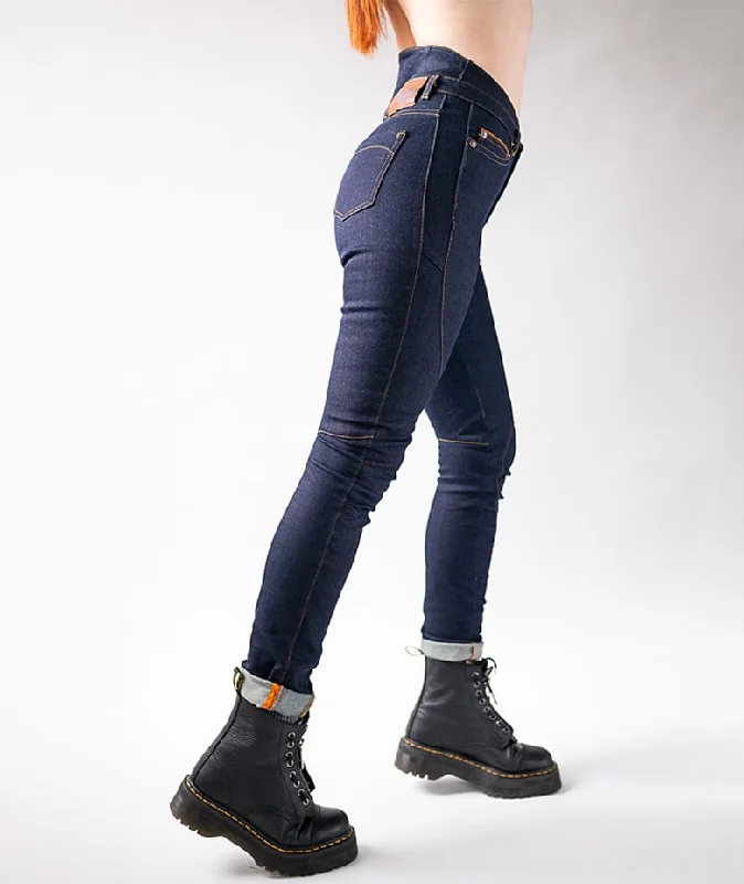 BOLID'STER "JENY'STER" RIDESS Women's ARMALITH® Abrasion Resistant Jeans Stylish High-Waist Jeans