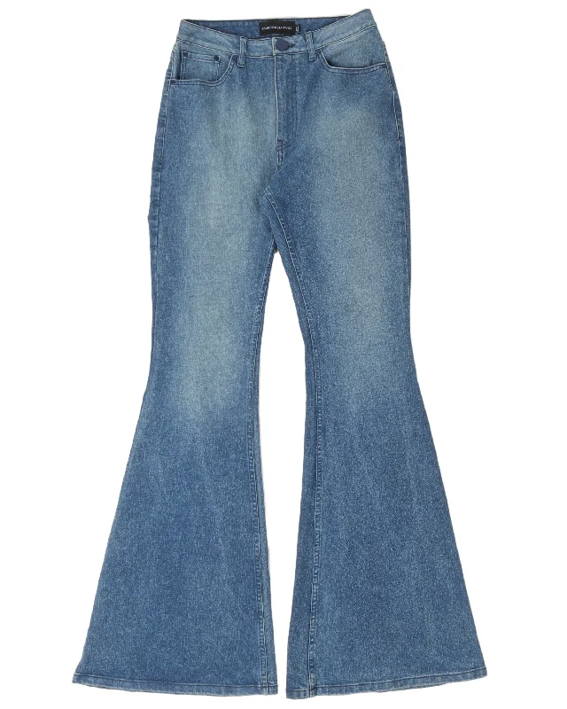 Bell Bottom Flare Jeans Stylish Shredded Denim Jeans