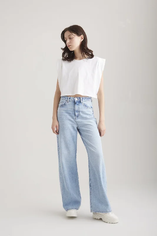 MARIA Wide Leg Jeans blue