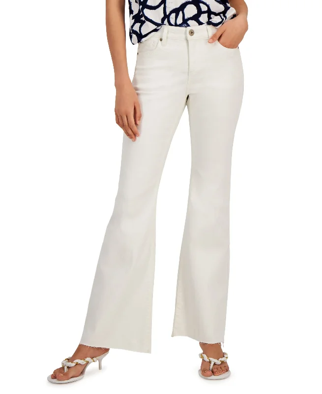 INC International Concepts Mid Rise Flared Jeans