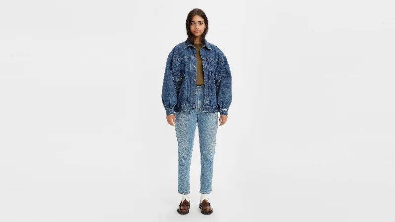 Levi's® Made in Japan Women's High-Rise Boyfriend Jeans Casual Straight-Leg Jeans