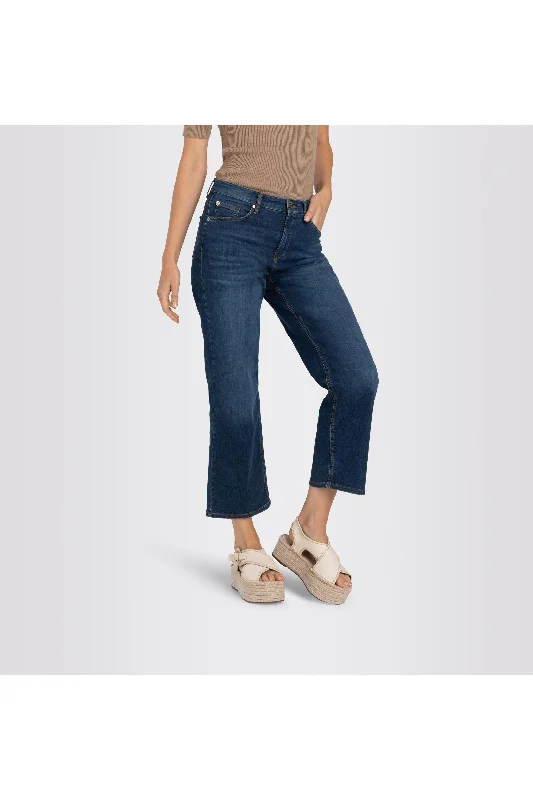 Mac Jeans Culotte 5984-9B-0391L | D544 Basic Blue Stone Comfortable Boyfriend Jeans