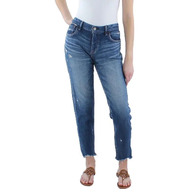 Moussy Vintage Womens Daleville Denim Distressed Skinny Jeans Stylish Bootcut Denim Jeans Moussy Vintage Womens Daleville Denim Distressed Skinny Jeans Stylish Bootcut Denim Jeans