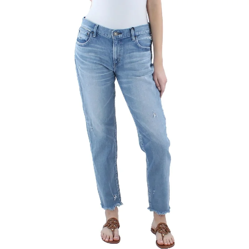 Moussy Vintage Womens Diana Distressed Frayed Hem Skinny Jeans Comfortable Flare Leg Jeans Moussy Vintage Womens Diana Distressed Frayed Hem Skinny Jeans Comfortable Flare Leg Jeans