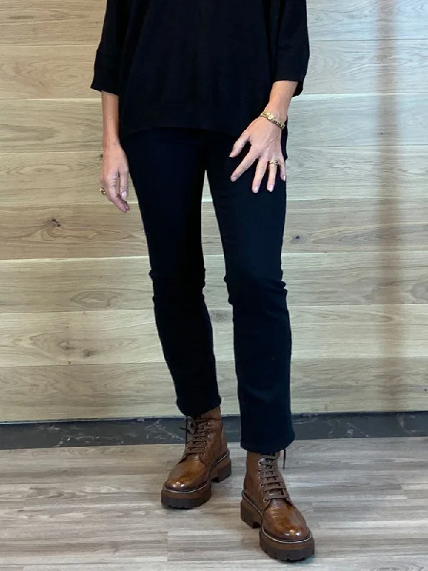 Paige Cindy Jeans in First Class Cozy Stretch High-Waist Jeans