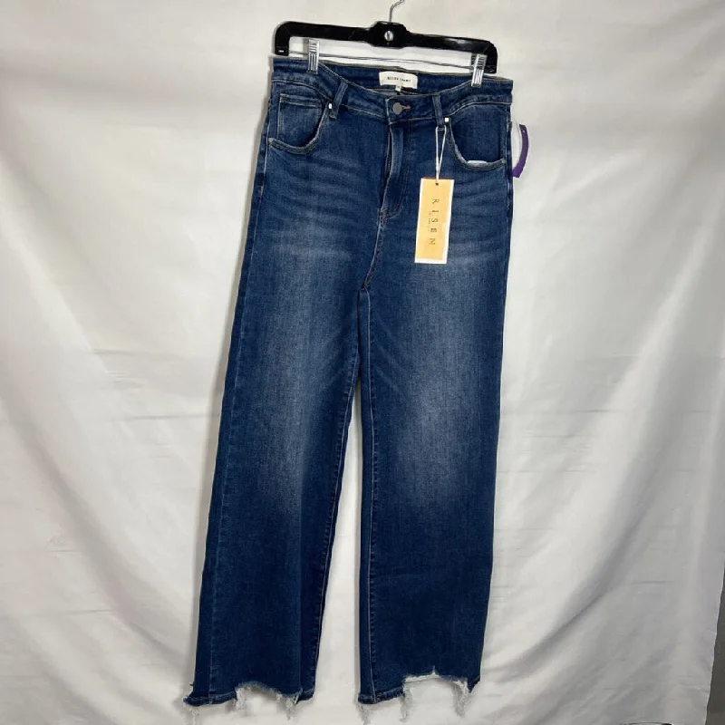 risen WOMEN'S JEANS 13 Trendy Wide-Leg High-Waist Denim