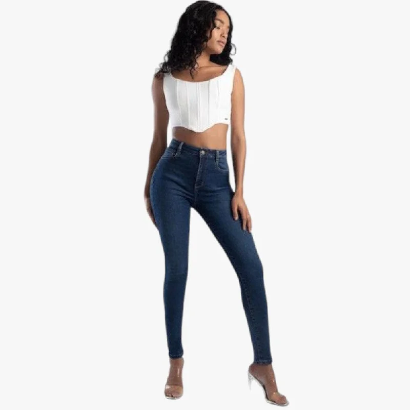 Sissy Boy Sexy Curvy High Rise Jeans Med Vintage Stylish High-Rise Mom Jeans