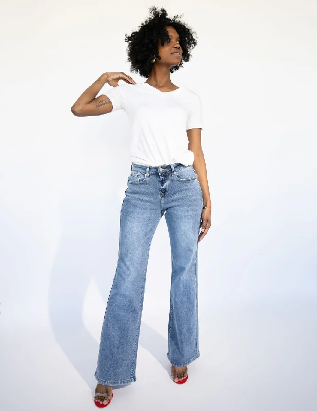 The 90's Tall Boyfriend Jeans Stylish Relaxed Fit Skinny Jeans