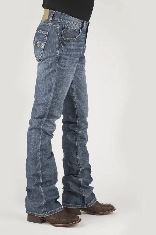 Tin Haul Mens Blue 100% Cotton 1660 Jagger Jeans Stylish Cargo Style Jeans