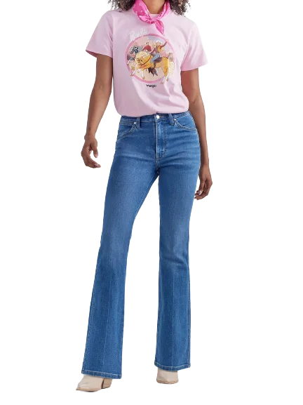 Wrangler x Barbie Ladies' Westward Bootcut Jeans